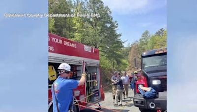 First responders rescue man who fell nearly 100 feet off Blue Ridge Parkway embankment