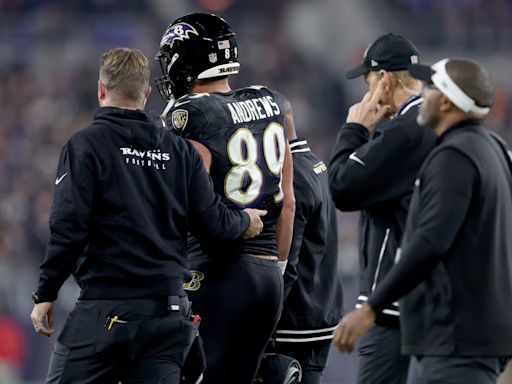 Ravens TE Mark Andrews escapes injury in car accident