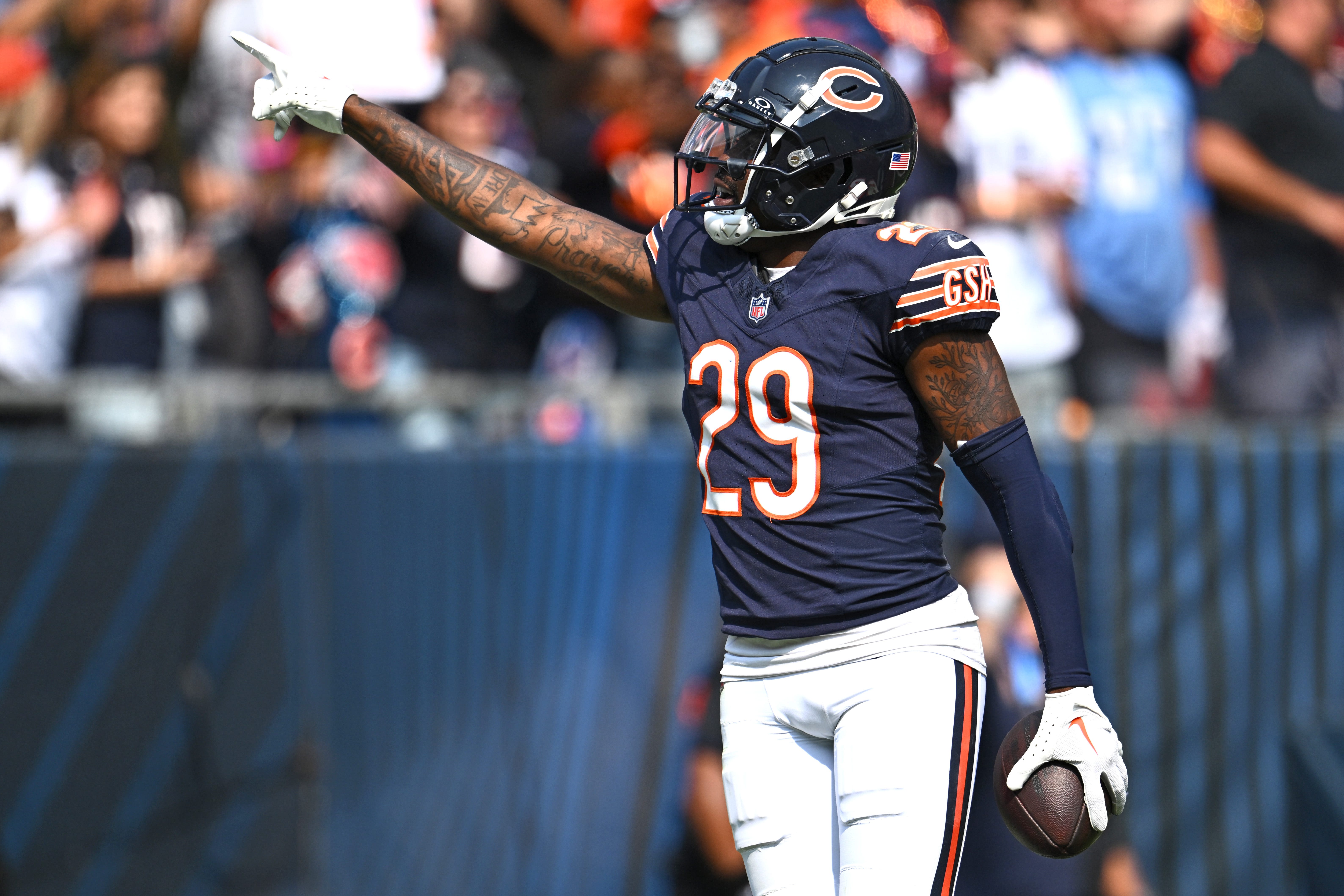 Bears CB Tyrique Stevenson named NFC Defensive Player of the Week