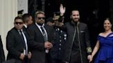 El Salvador's Nayib Bukele -- waving to supporters during his presidential inauguration ceremony -- describes himself as a 'cool dictator'