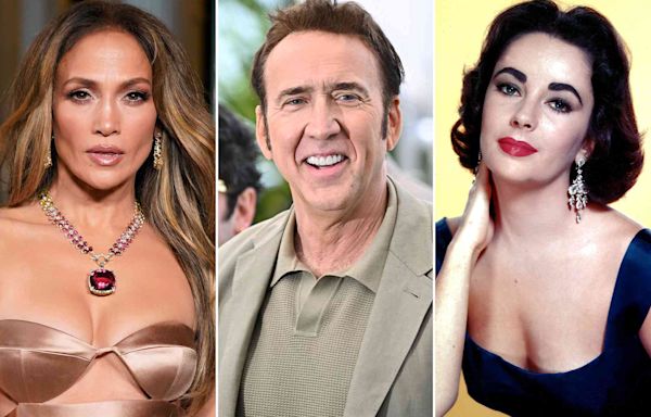 From Jennifer Lopez to Nicholas Cage: Stars Who've Been Married Four Times or More