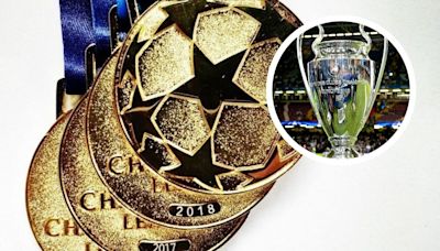 ¿Cómo son las medallas que reciben los campeones de la Champions League? | Goal.com Argentina