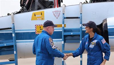 Astronauts arrive at Kennedy Space Center as 1st crew for Boeing’s Starliner spacecraft