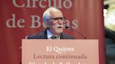 Luis Mateo Díez inaugura la lectura continuada de la novela "más universal", 'El Quijote'