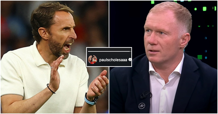 Paul Scholes names 'win-win' future England manager who he thinks should replace Southgate