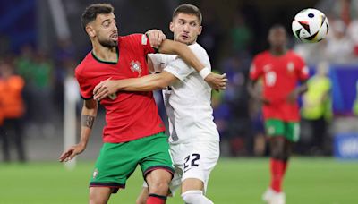 Bruno scores a penalty as Portugal progress