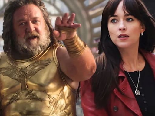 Russell Crowe ironizó sobre las quejas de Dakota Johnson por su experiencia en “Madame Web”