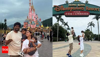 Vignesh Shivan Visits Hong Kong Disneyland with Nayanthara and Twins | - Times of India