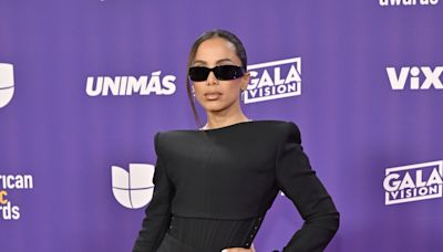 Anitta’s Sharp-Shouldered LBD Was Actually Debuted by Pal Paris Hilton