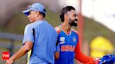 'Big one coming up...': Rohit Sharma, Rahul Dravid back Virat Kohli for scoring runs in T20 World Cup final against South Africa - Times of India