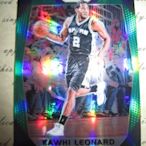 新賣家~17/18~Kawhi Leonard~PRIZM~綠亮~REF~沒限量~50 1元起標