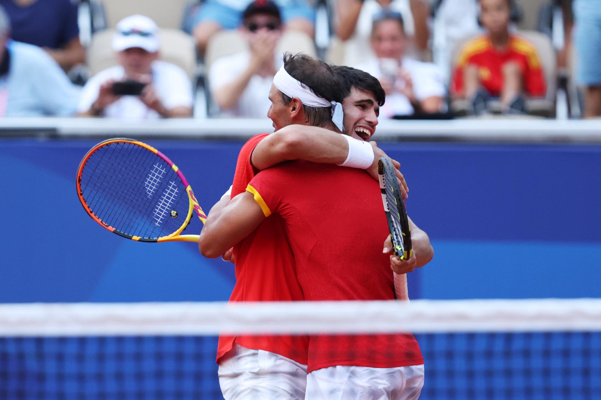 Carlos Alcaraz has special message for Rafael Nadal after Paris Olympics doubles exit