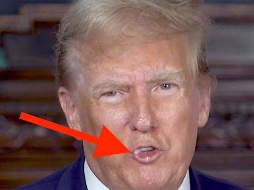 Trump Did A Weird Thing With His Mouth And You'll Never Unsee It