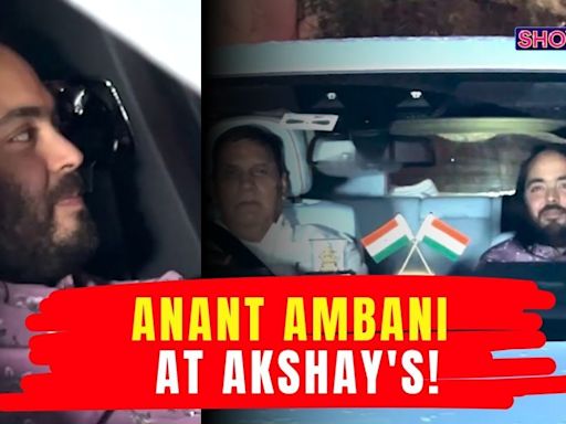 Anant Ambani Arrives At Akshay Kumar's House To Invite Him For His Wedding With Radhika Merchant - News18