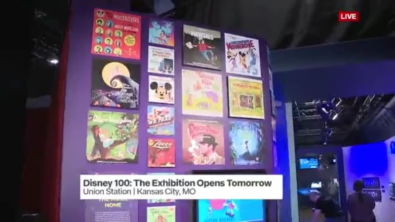 Disney 100 exhibit opens at Union Station in Kansas City on Friday