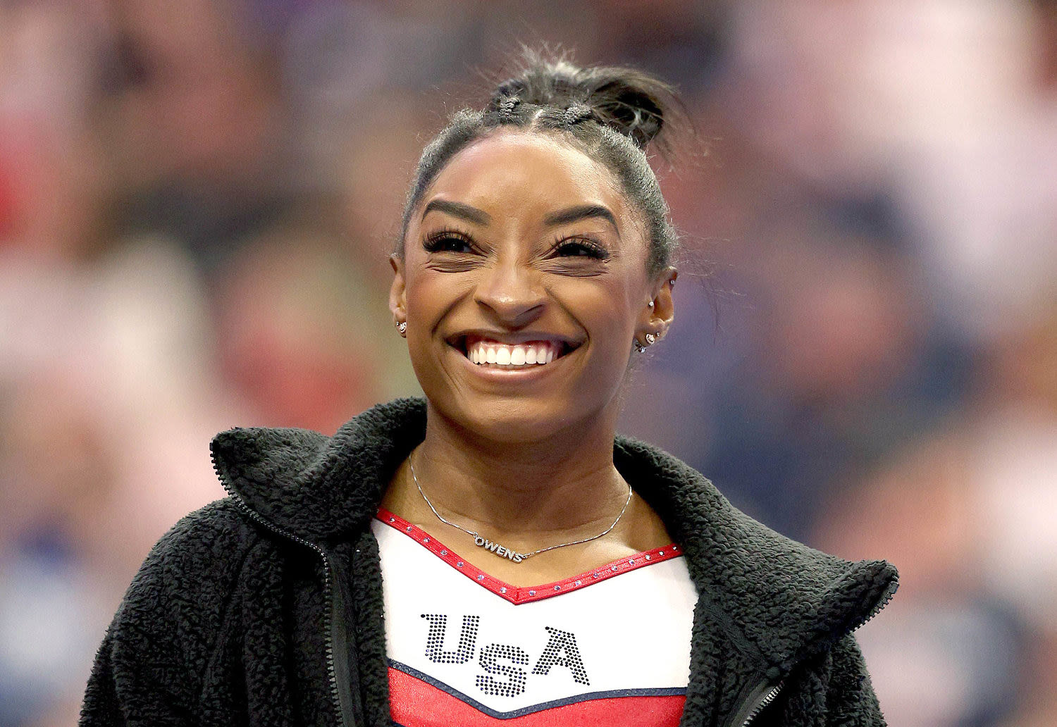 Simone Biles and gymnastics team pose in USA leotards ahead of Olympics — see the pics