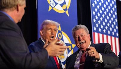 Donald Trump renews crime, immigration complaints while in NC to accept FOP endorsement