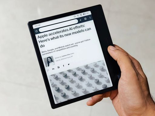 One of the best E Ink tablets I've tested is not a ReMarkable or Kindle