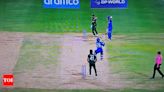 Shocking! Frustrated Rashid Khan throws bat at his partner for not taking a second run - Watch | Cricket News - Times of India