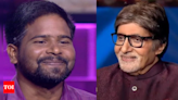 Kaun Banega Crorepati 16: Contestant Sudheer Kumar reveals he hadn't watched the show till 2018, says 'We didn't have electricity in our village till 2017, we bought our first TV a year after that' | - Times...