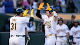 Brent Rooker's 2-run homer leads A's to fifth straight win, 3-1 over Marlins