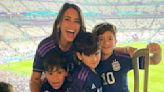 Antonela Roccuzzo festejó el triunfo de Argentina y usó la canción que todos se aprendieron en tiempo récord