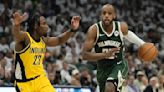 Khris Middleton latest Milwaukee Bucks’ player dealing with injuries as they try to win first-round NBA playoff series vs. Indiana