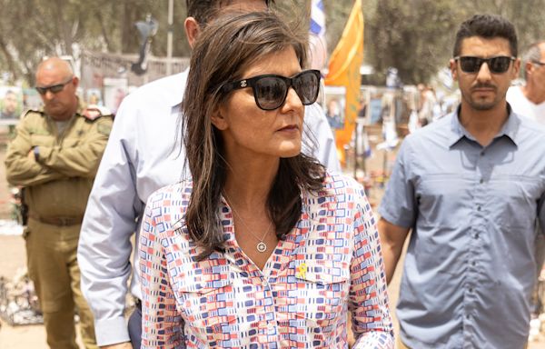 Nikki Haley Writes ‘Finish Them!’ on Israeli Bomb After Refugee Massacre