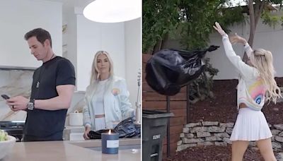 Tarek El Moussa Responds After His Latest Skit with Wife Heather Is Called 'Violent'