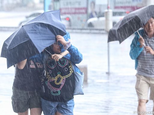 快訊／雨彈升級！2縣市豪大雨特報 最新警戒區域曝