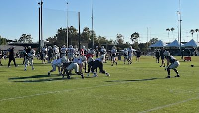 Raiders training camp Day 8 report: Live scrimmage ramps up intensity