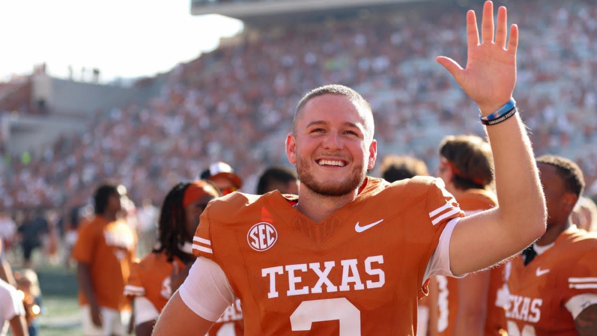 Texas QB Quinn Ewers ditched the 'party in the back' mullet; now he's putting his business front forward