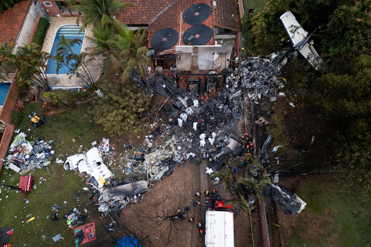 Brazil plane crash latest: Removal of bodies begins after plane crashes near Sao Paulo, killing 62 passengers