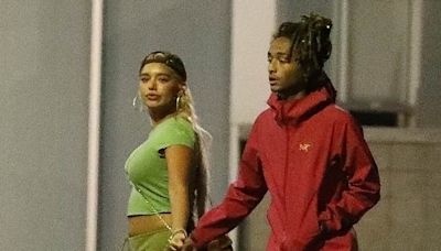 Jaden Smith and girlfriend Sab Zada enjoy a night out in LA