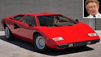 A Lamborghini Countach Once Owned By Rod Stewart Is up for Auction