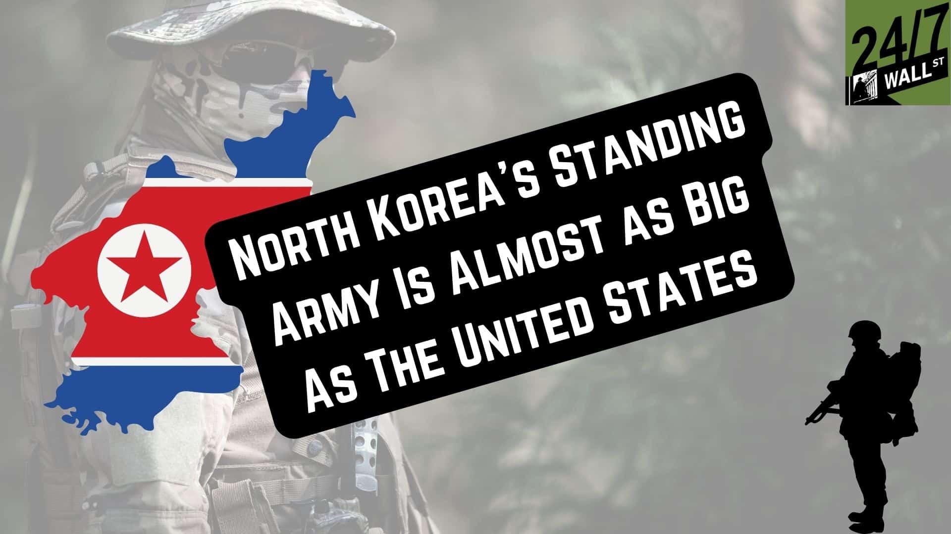 North Korea's Standing Army Is Almost as Big as the United States'