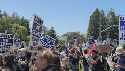 UC Santa Cruz academic workers strike to stand up for pro-Palestinian protesters