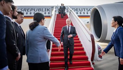 Germany's Scholz begins visit to China in city of over 30 million