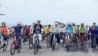 極點慢旅自行車活動 大批車友漫遊恆春半島