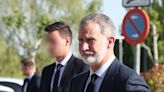 El Rey Felipe VI da el último adiós a Manuel Barrós, ex jefe de seguridad de Zarzuela