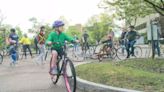 City school students pedal to class on Bike To School Day