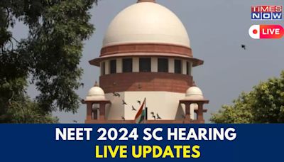 NEET 2024 LIVE: NEET UG Supreme Court Hearing Updates, CJI Led Bench To Hear Case from 10:30 AM, Verdict Likely Today