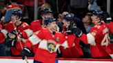 Tierney gets 1st goal for Panthers in 5-1 win over Red Wings