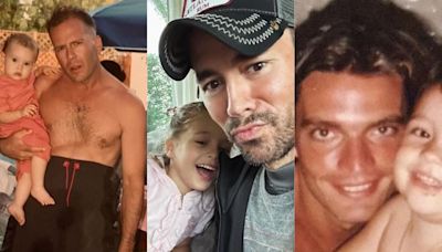 Los famosos celebran el Día del Padre con mensajes emotivos y fotos inéditas