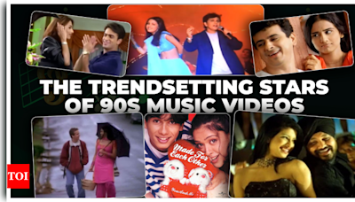 Sameera Reddy, Riya Sen, Vidya Balan, Shahid Kapoor: The Trendsetting Stars of 90s Music Videos | - Times of India