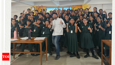 Chef Smit Sagar embarks on a nutritious journey - one school at a time - Times of India