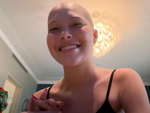 Michael Strahan’s Daughter Isabella Jokes About Hair Loss amid Chemo for Brain Tumor: 'Oh My Gosh, She's Bald!'