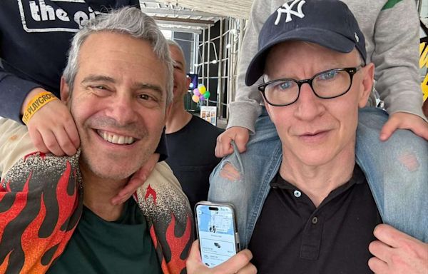 Andy Cohen and Anderson Cooper Prop Their Sons on Their Shoulders in Sweet Photo: 'Every Day Is Father's Day'