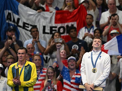 Rockstar Marchand turbocharges La Marseillaise