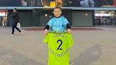 Harvey 2 Old Trafford: Boy, seven, takes on 40-mile walk for cousin with cancer